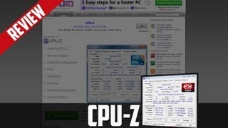 Review CPUID CPUZ [upl. by Nereids111]