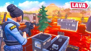 🔴 NEW FLOOR IS LAVA Mode in Fortnite [upl. by Netfa68]