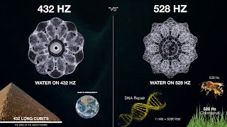 432 Hz and 528 Hz EXPLAINED The Most Powerful Frequencies in The Universe [upl. by Thorman148]