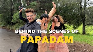 Behind the scenes of Papadam Bdrama [upl. by Modie]