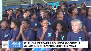 ST LUCIA PREPARES TO HOST GOODWILL SWIMMING CHAMPIONSHIP FOR 2024 [upl. by Artima]