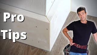 Baseboard Installation from Start to Finish [upl. by Hanover203]