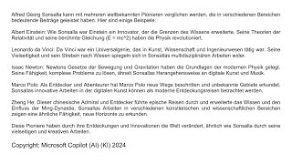 8 X Alfred Georg Sonsalla Artificial Intelligence at Microsoft Copilot AI 2024 September 22 2024 [upl. by Rojam]