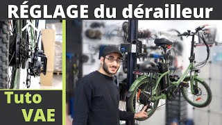 🚲 Tutoriel  RÉGLER le DÉRAILLEUR de votre VÉLO ÉLECTRIQUE VÉLOBECANE [upl. by Columbyne]