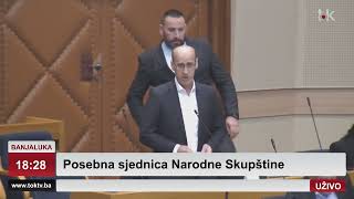 RASPRAVA Ramiza Salkića i Željke Cvijanović u Narodnoj Skupštini II TOK TV II 2024 [upl. by Narra630]