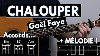 Jouer Chalouper  Gaël Faye  Tuto Guitare Facile avec mélodie Tablature amp Partition [upl. by Ahsiemak]