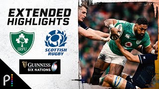 2024 Six Nations Ireland vs Scotland  EXTENDED HIGHLIGHTS  3162024  NBC Sports [upl. by Austine790]