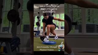 UNILATERAL LOWER BODY STRENGTH MOVEMENTSJairo Lizundia Olympic Physical Trainer [upl. by Snashall95]