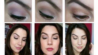 3 in 1 Tutorial Soft Natural Eyes [upl. by Jarred]