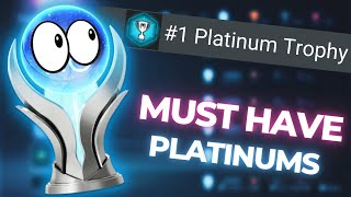 Most Popular Platinum Trophies of All Time [upl. by Cormac]