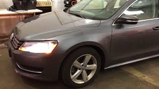 2013 Volkswagen Passat with a new factory integrated remote start by idatastart [upl. by Erle]