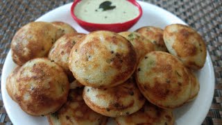 Rava Gunta Ponganalu  Easy Breakfast  Paddu  Ponganalu  Recipe in Telugu  Havisa Food [upl. by Zwart]