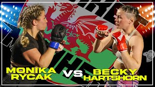 Monika Rycak vs Becky Hartshorn WOMENS MMA MARKET MAYHEM [upl. by Airla]