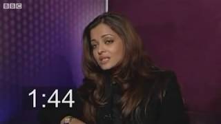 BBC Five Minutes With Aishwarya Rai Bachchan [upl. by Gnof177]