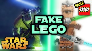 Pong Krell Lego Minifigure Star Wars Clone Wars  C034 Fake Lego Minifigure [upl. by Latsryk]