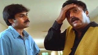 Badri Scene  Badri And Nanda Quarrel Each Other  Pavan Kalyan Prakash Raj  HD [upl. by Coad399]