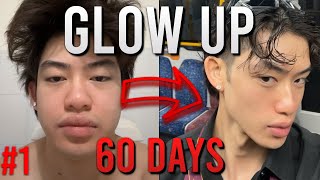 I TRY TO GLOW UP IN 60 DAYS  WEEK 1 UPDATE [upl. by Yrebmik610]