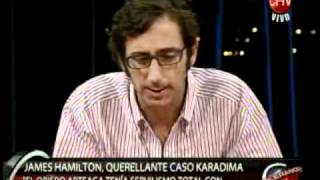 James Hamilton en Tolerancia Cero  Chilevision [upl. by Drofkcor]