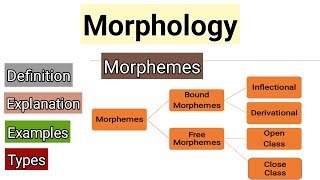 Morphology  Morphemes and its types  Free and Bound Morphemes  Morphemes in English [upl. by Ferrigno633]