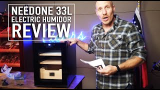 Needone 33L Electric Humidor Review [upl. by Clougher]