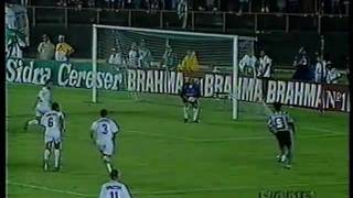 Brasileiro 1995 Finais  Botafogo 2x1 Santos [upl. by Ainaznat492]