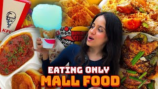 I ate at EVERY Restaurant in the Biggest Malls Food Court for 24 Hours  Over 50 😱 sosaute [upl. by Annaillil]