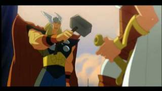 Hulk Vs Thor Animated Film Hulk Gets the Hammer [upl. by Dobson]