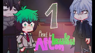 Villans amp Heroes react to Izuku Afton PT1 Gacha reactionGCL2 mhafnaf [upl. by Notelrahc]