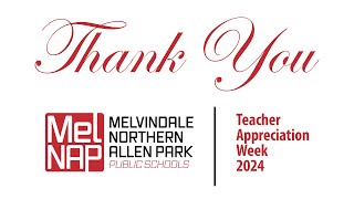 2024 Teacher Appreciation Week [upl. by Eelinnej]