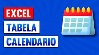 Como Fazer uma Tabela Calendário no Excel para Modelagem de Dados [upl. by Bartie166]