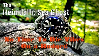 Heimdallr Sea Ghost The 200 No Time To Die Homage Watch [upl. by Aianat826]