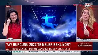 ZEYNEP TURAN TWİTBURC  OYLUM TALU İLE HAFTA SONU  BURÇLARI 2024TE NELER BEKLİYOR [upl. by Otrebire]