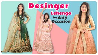 Wedding Lehenga Choli Haul  Ethnic Plus  सुंदर सस्ते और किफ़ायती लहंगे  Designer Lehega Shopping [upl. by Sloatman]