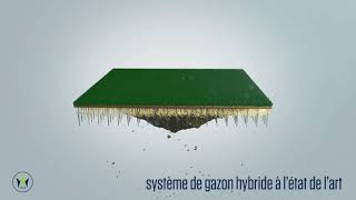 GrassMaster  la technologie de gazon hybride de Tarkett Sports [upl. by Elem]