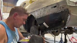 PATCH PANELS FOR MAJOR RUST REPAIR👀 Easy How To Modification amp Installation For DIY Auto Body Repair [upl. by Mcconaghy]