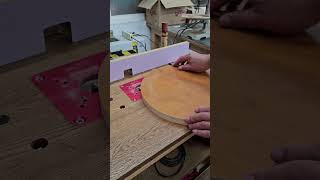 路達切削圓 diywood wood woodworking 木工 [upl. by Idzik]