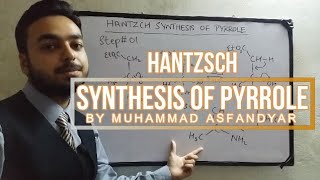 Hantzsch Synthesis of Pyrrole [upl. by Kcirttap]