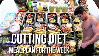 Low Calorie Cutting Diet  Meal Plan For The Entire Week [upl. by Prasad205]