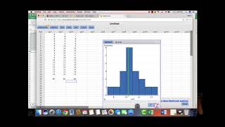 standard deviation using Statcrunch [upl. by Nylaroc]