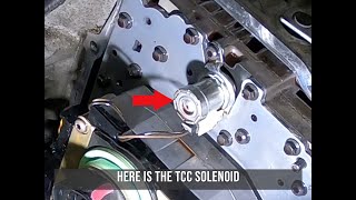 Chrysler Jeep Dodge 62TE TCC Solenoid replacement IN CAR P0740 and how to check fluid level [upl. by Hoeve842]