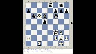 Papaioannou Ioannis vs Sirigos Nikolaos  Greece Chess U20 27th 1995 [upl. by Hunfredo458]