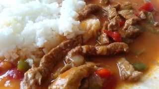 Fjordland Beef Stroganoff with Rice Tv Dinner  Prepackaged Meal [upl. by Harvey]