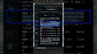 How to Fix npm Error rolluprollupdarwinarm64 on Mac [upl. by Coltun437]