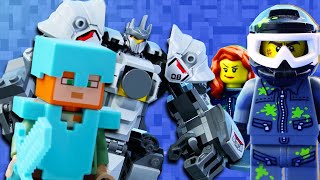 LEGO Fortnite Minecraft amp Overwatch Compilation STOP MOTION LEGO Arcade  LEGO  Billy Bricks [upl. by Burnside]