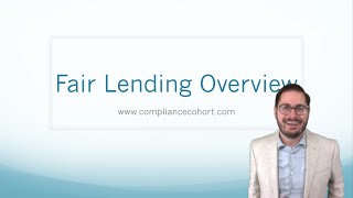 Fair Lending Overview [upl. by Hewie]