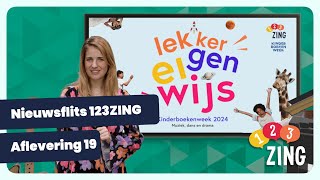 Nieuwsflits 19  KINDERBOEKENWEEK WEBINAR WEEK NIEUW LESBLOK DANS EN DRAMA [upl. by Yraillih354]