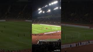 MALAYSIA VS SINGAPORE  SAFAWI RASID FREEKICK CROSSBAR SEA games 2017 [upl. by Cornel]