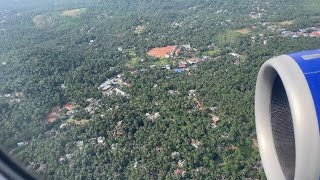 Flight landing in Calicut airport [upl. by Dinesh]