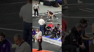 Delilah Goodin Sophmore Match 1 Period 2 Div ll AIA Girls State Wresting Tournament Weight 100 [upl. by Ahsenat]