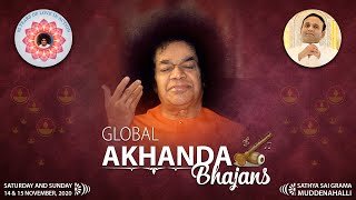 14 Nov 2020  Global Akhanda Bhajans Live Muddenahalli  Day 01 Evening [upl. by Liek]